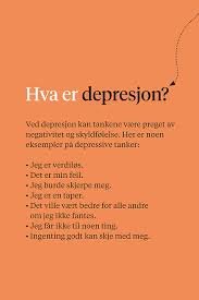 hva er angst og depresjon?